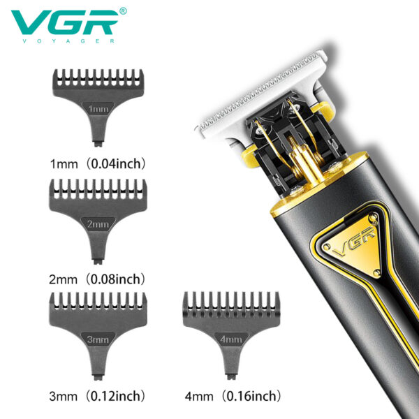 Máquina de cortar e aparar cabelo e barba VGR V-009 - Imagem 6