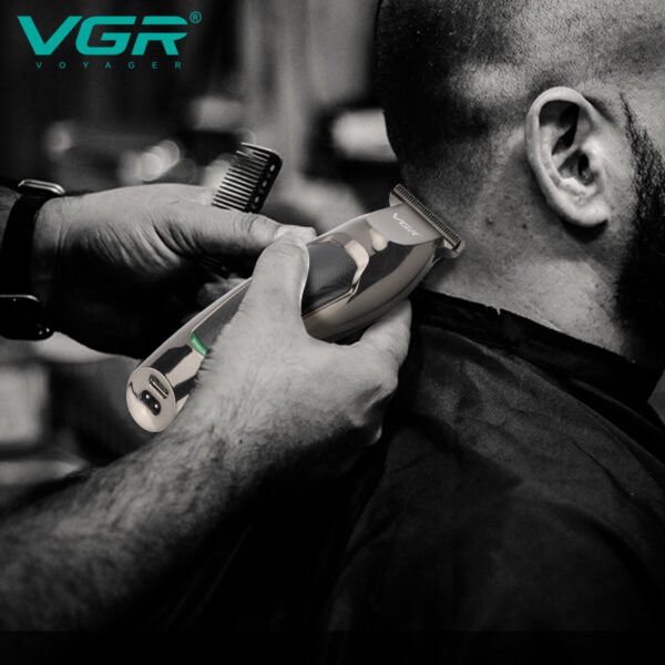 Máquina de cortar e aparar cabelo e barba VGR V-030 - Imagem 3