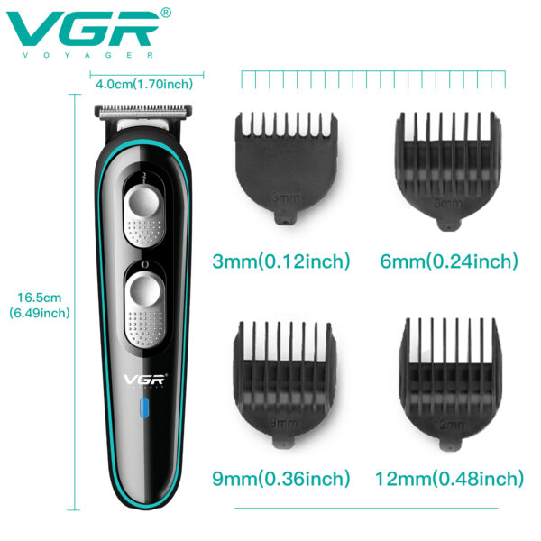 Máquina de cortar e aparar cabelo VGR V-055 - Imagem 6