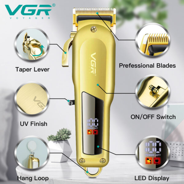 Máquina de cortar cabelo VGR V-278 - Imagem 3
