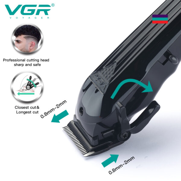 Máquina de cortar cabelo elétrico VGR V-282 - Imagem 5