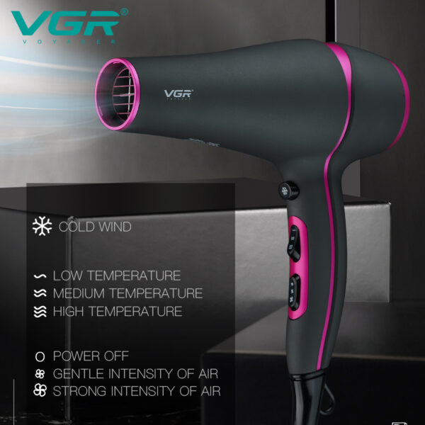 Secador de Cabelo VGR V-402 - Imagem 5