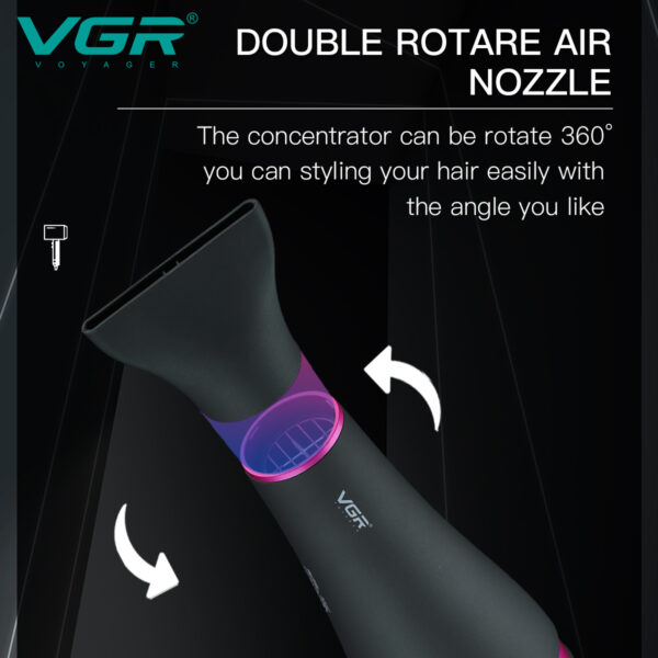 Secador de Cabelo VGR V-402 - Imagem 6