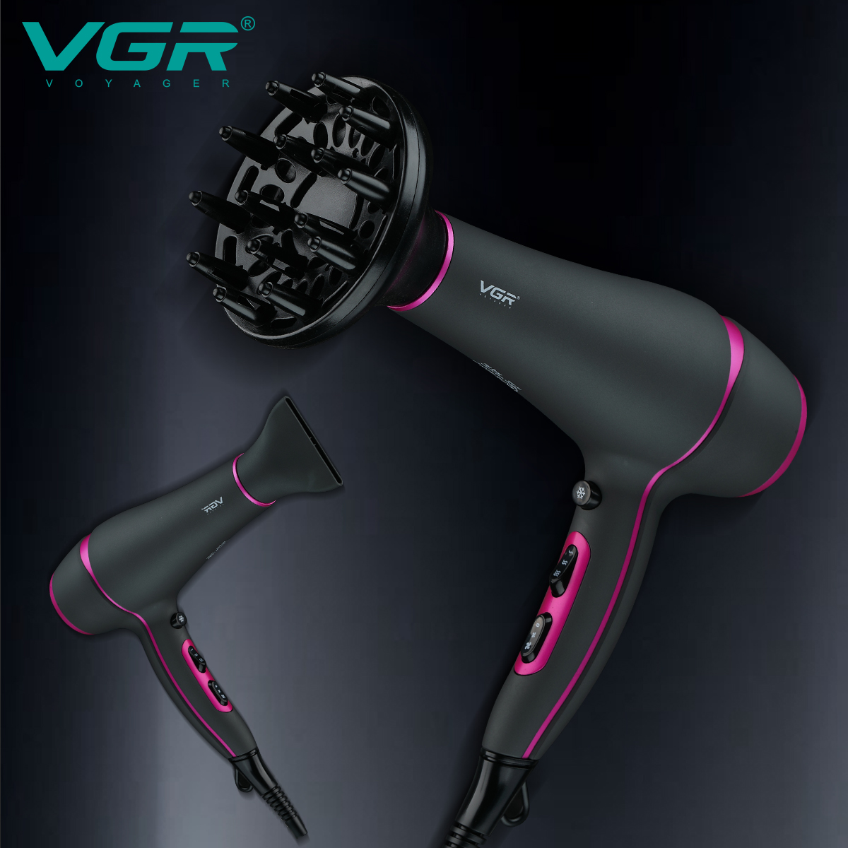 Secador de Cabelo VGR V-402