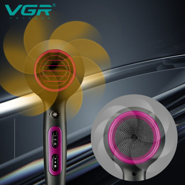 Secador de Cabelo VGR V-402 - Imagem 3
