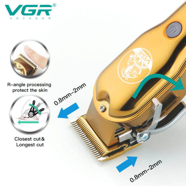 Máquina de cortar cabelo VGR V-650 - Imagem 3