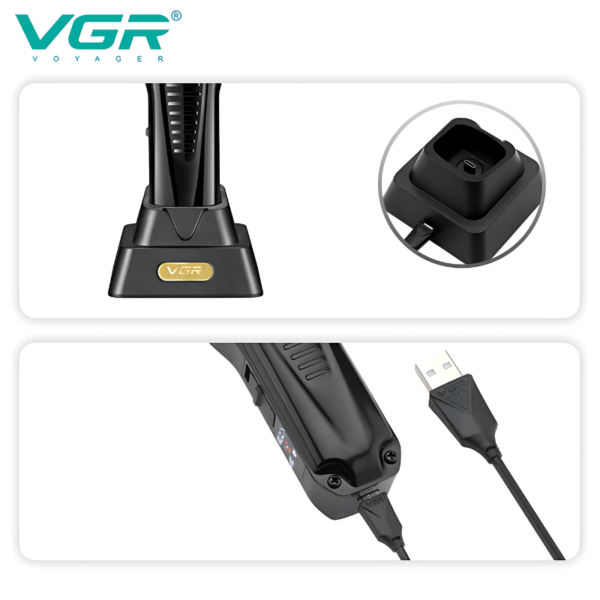 Máquina de cortar cabelo VGR V-651 - Imagem 3