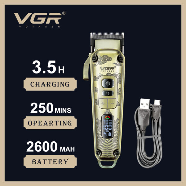 Máquina de cortar cabelo VGR V-005 - Imagem 5
