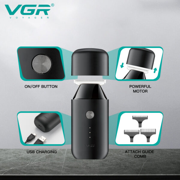 Máquina de cortar e aparar cabelo VGR V-932 - Imagem 5