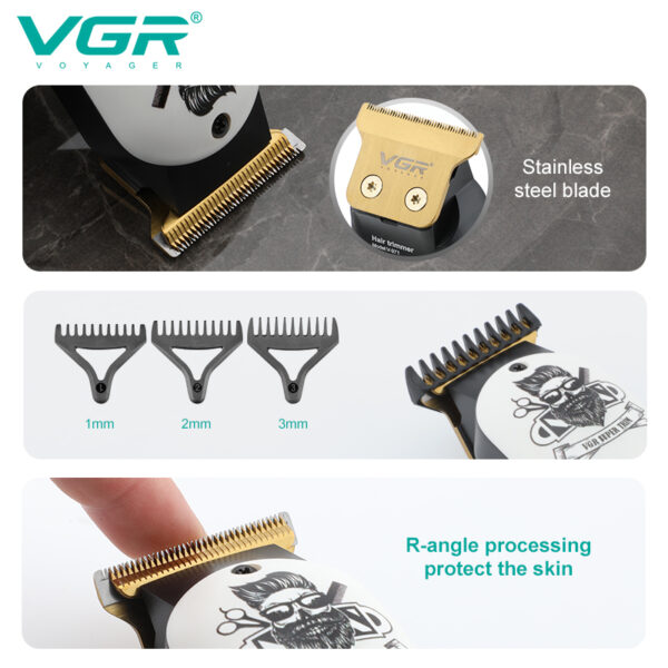 Máquina de cortar cabelo VGR V-971 - Imagem 4
