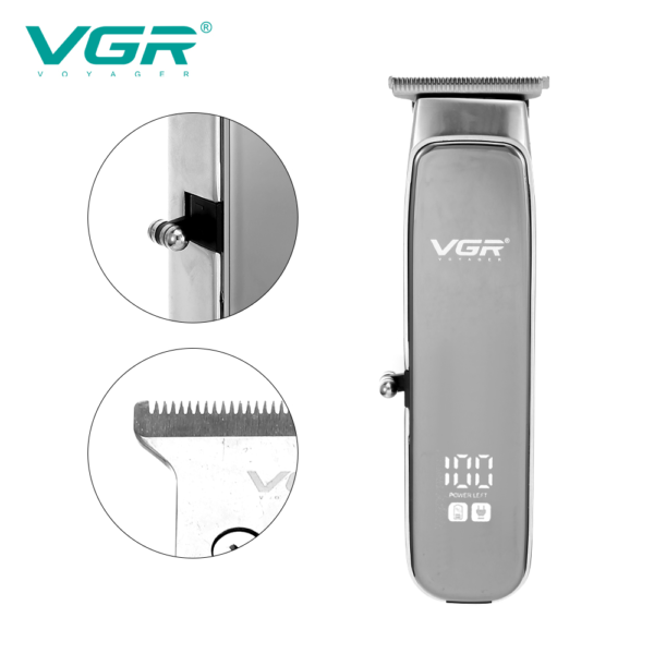 Máquina de cortar cabelo Digital VGR V-909 - Imagem 5
